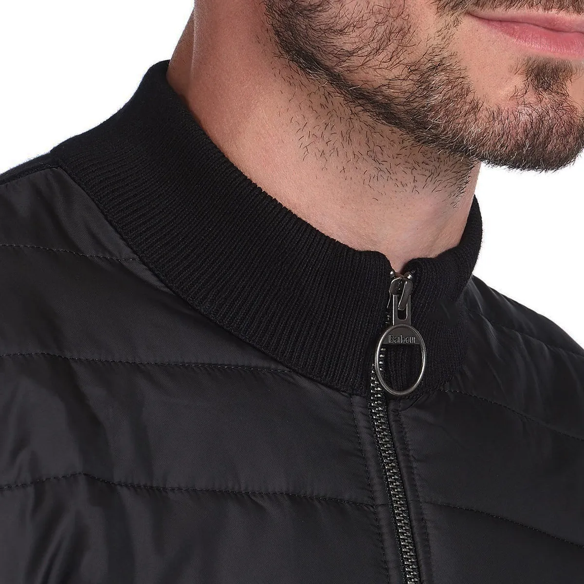 Barbour - Carn Baffle Zip Through Jacket in Black