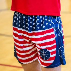 Basketball Beckett™ Shorts - Patriotic 