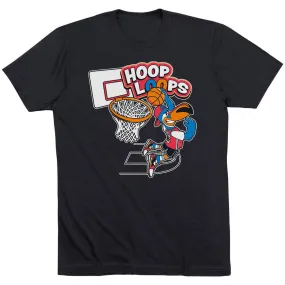 Basketball Short Sleeve T-Shirt - Hoop Loops 
