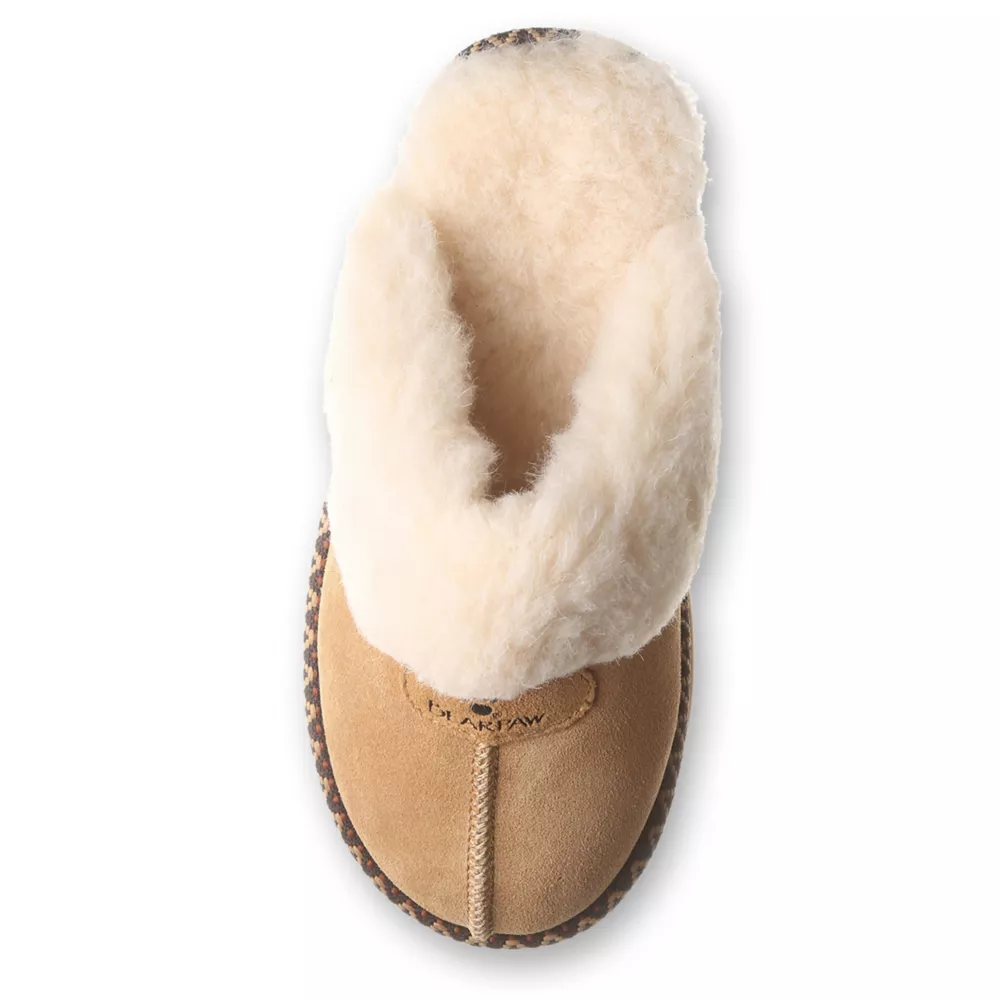 BEARPAW  WOMENS LOKI PLATFORM LO DECO SLIPPER