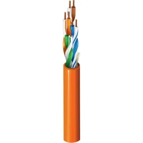 Belden1752A, 305m Cat5e, Yellow, U/UTPUnshielded, Unterminated PVC Sheath