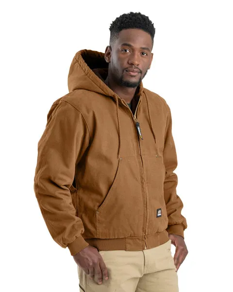 Berne - Men's Heartland Washed Duck Hooded Jacket