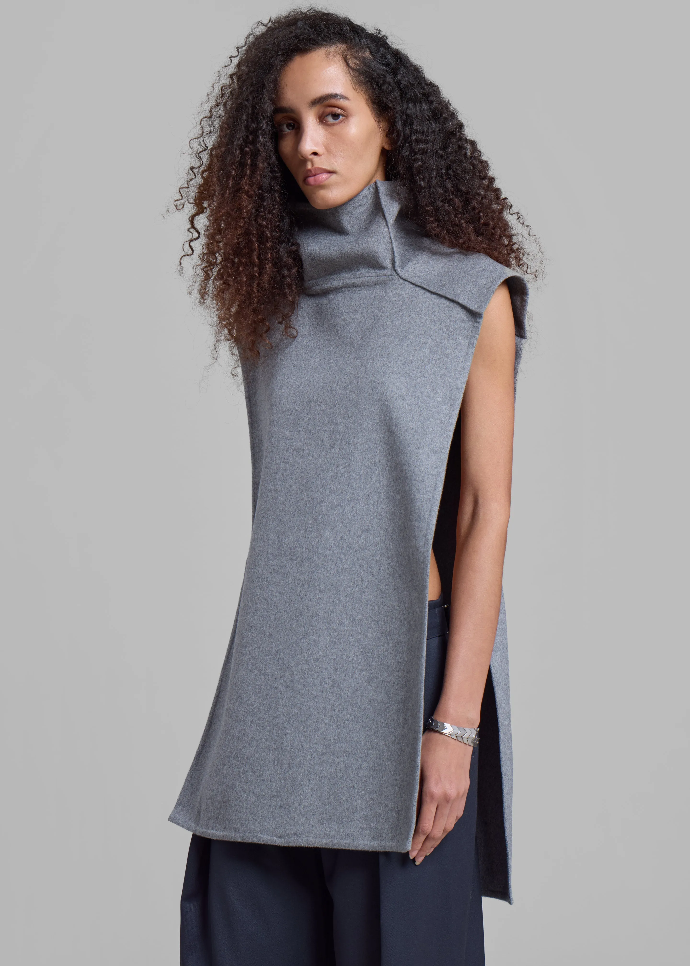 Bevza Manishka Vest - Grey