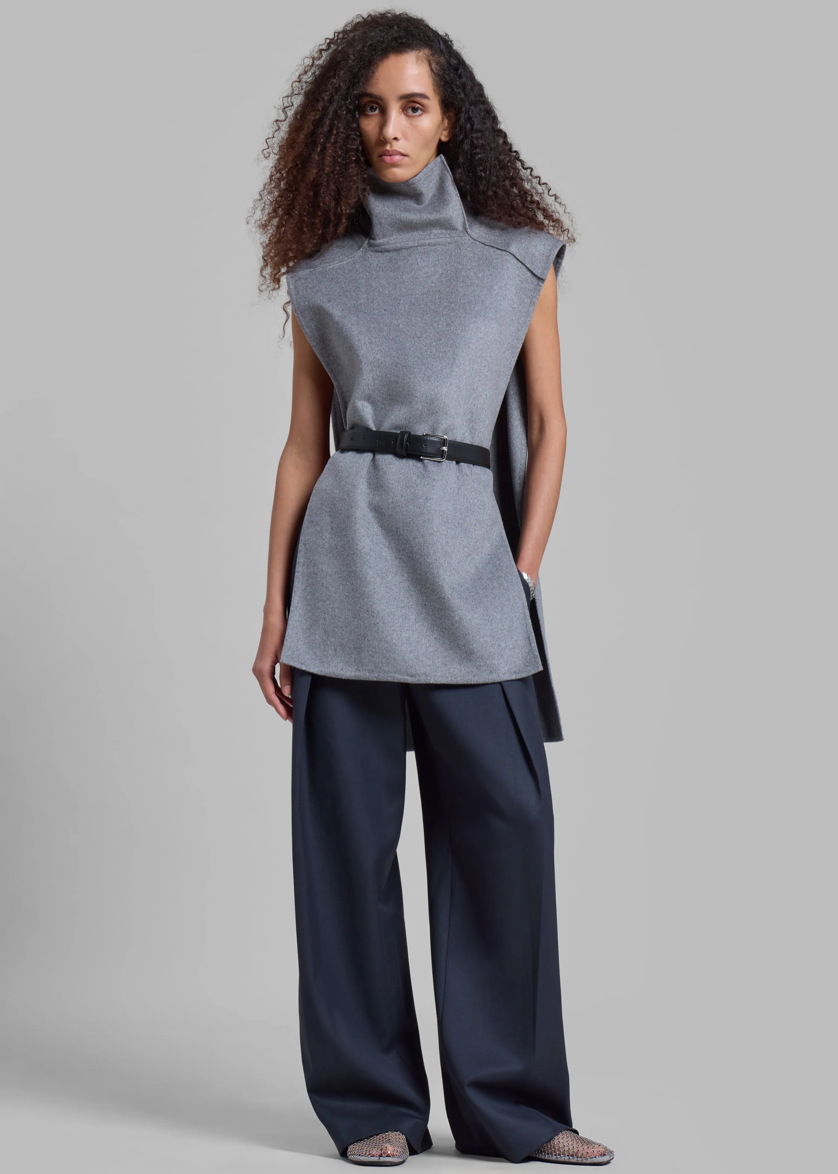 Bevza Manishka Vest - Grey