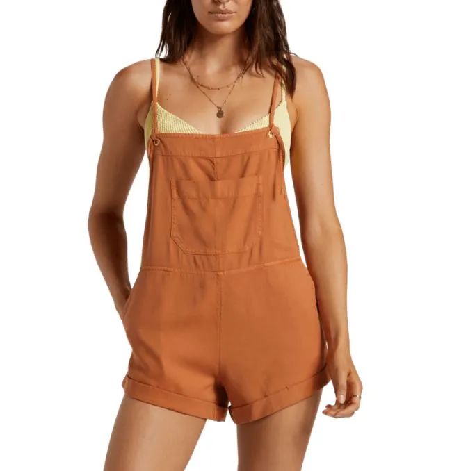 Billabong Womens Wild Pursuit Shortall Romper