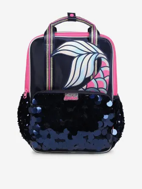 Billieblush Girls Sequin Mermaid Backpack in Navy (34cm)