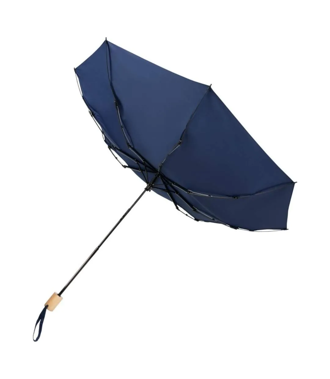 Birgit recycled folding umbrella one size navy Avenue