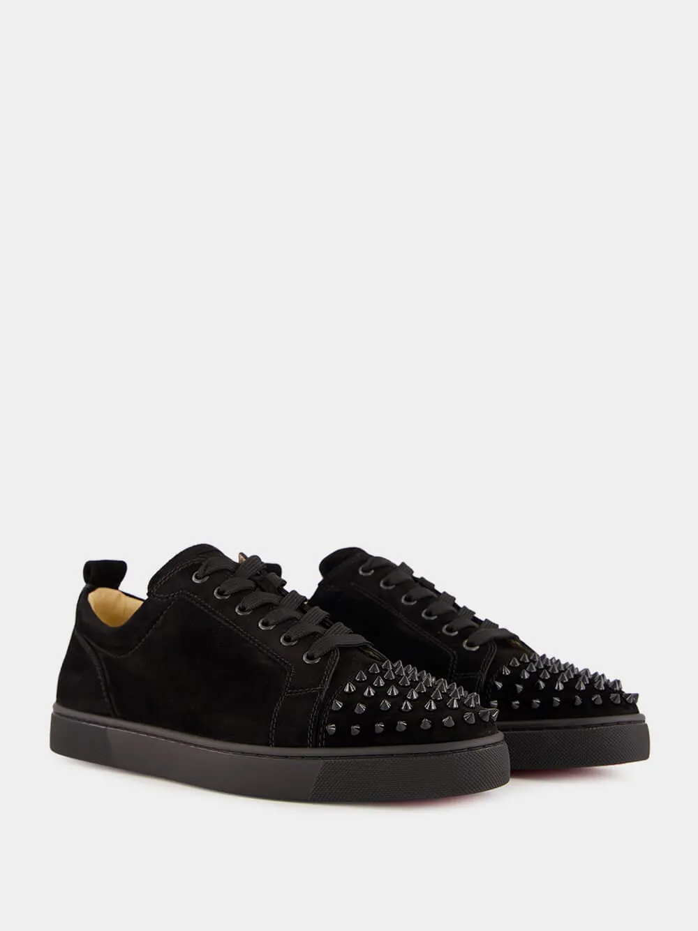 Black Louis Junior Spiked Sneakers