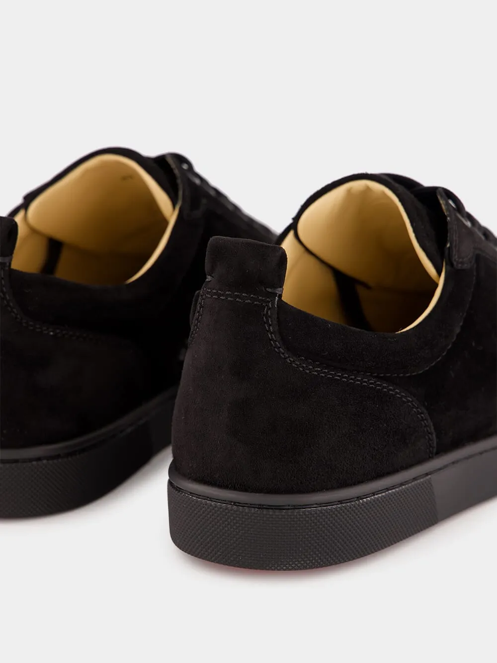 Black Louis Junior Spiked Sneakers