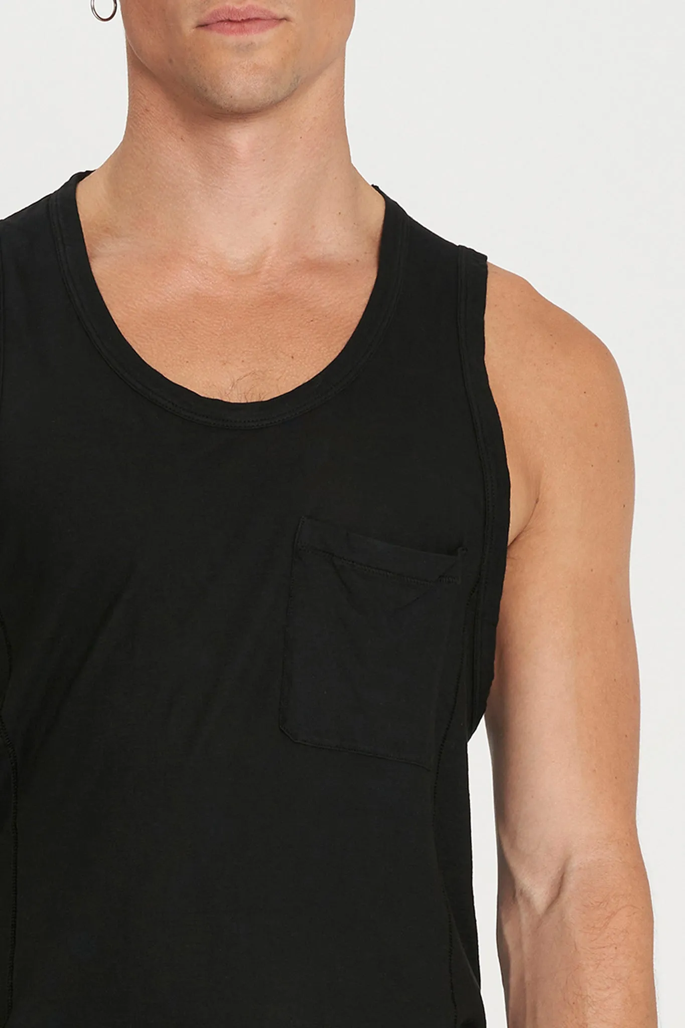 BLACK SUPER LIGHT POCKET VEST