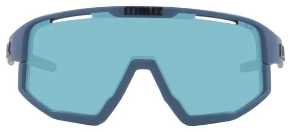 Bliz Fusion Goggles Small Matte Blue - Mirror Ice Blue