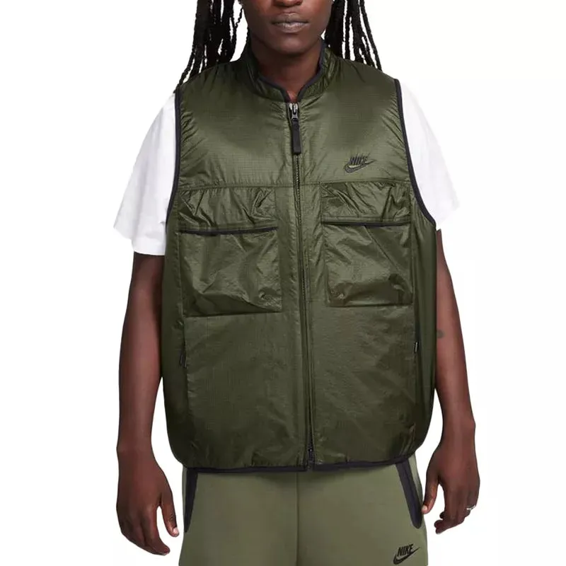 Blouson Sans Manche Nike Tech Fleece Utility Vest - Kaki - Mixte