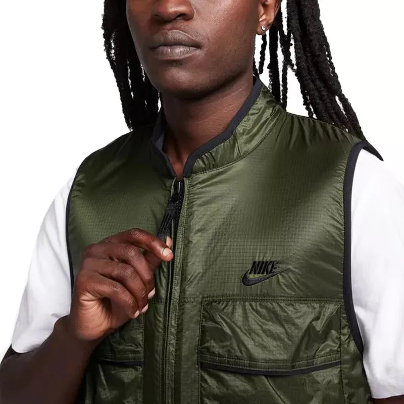 Blouson Sans Manche Nike Tech Fleece Utility Vest - Kaki - Mixte