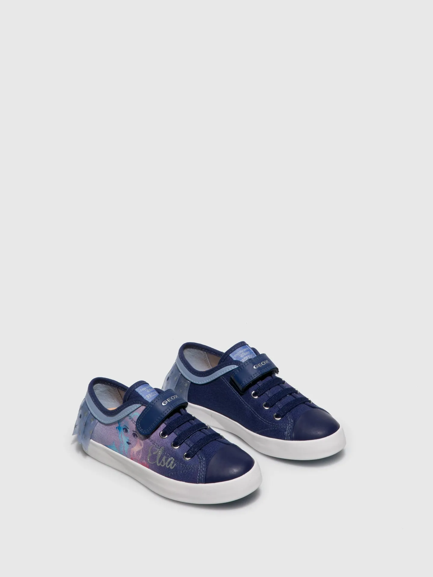 Blue Velcro Trainers