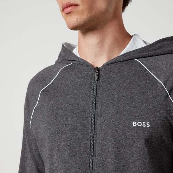 BOSS Bodywear Mix & Match Cotton-Blend Jersey Hoodie