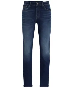 BOSS Navy Slim Fit Delaware BC-C Jeans