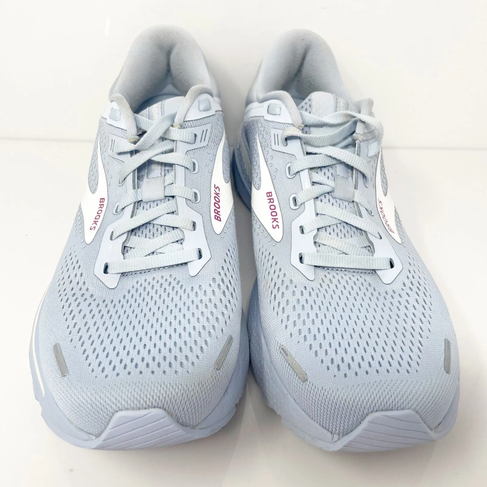 Brooks Womens Adrenaline GTS 22 1203531B427 Blue Running Shoes Sneakers Sz 11.5B