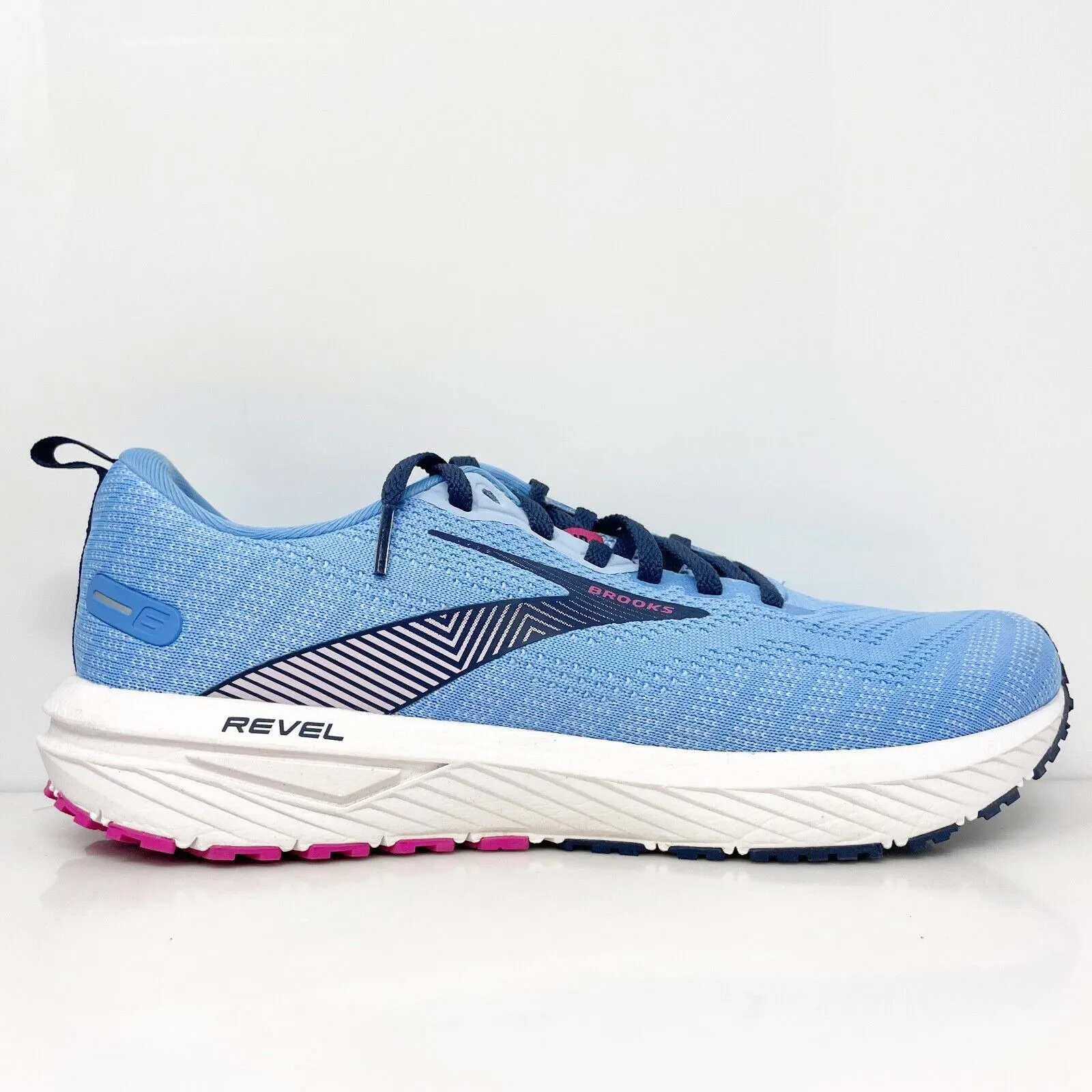 Brooks Womens Revel 6 1203861B474 Blue Running Shoes Sneakers Size 9.5 B