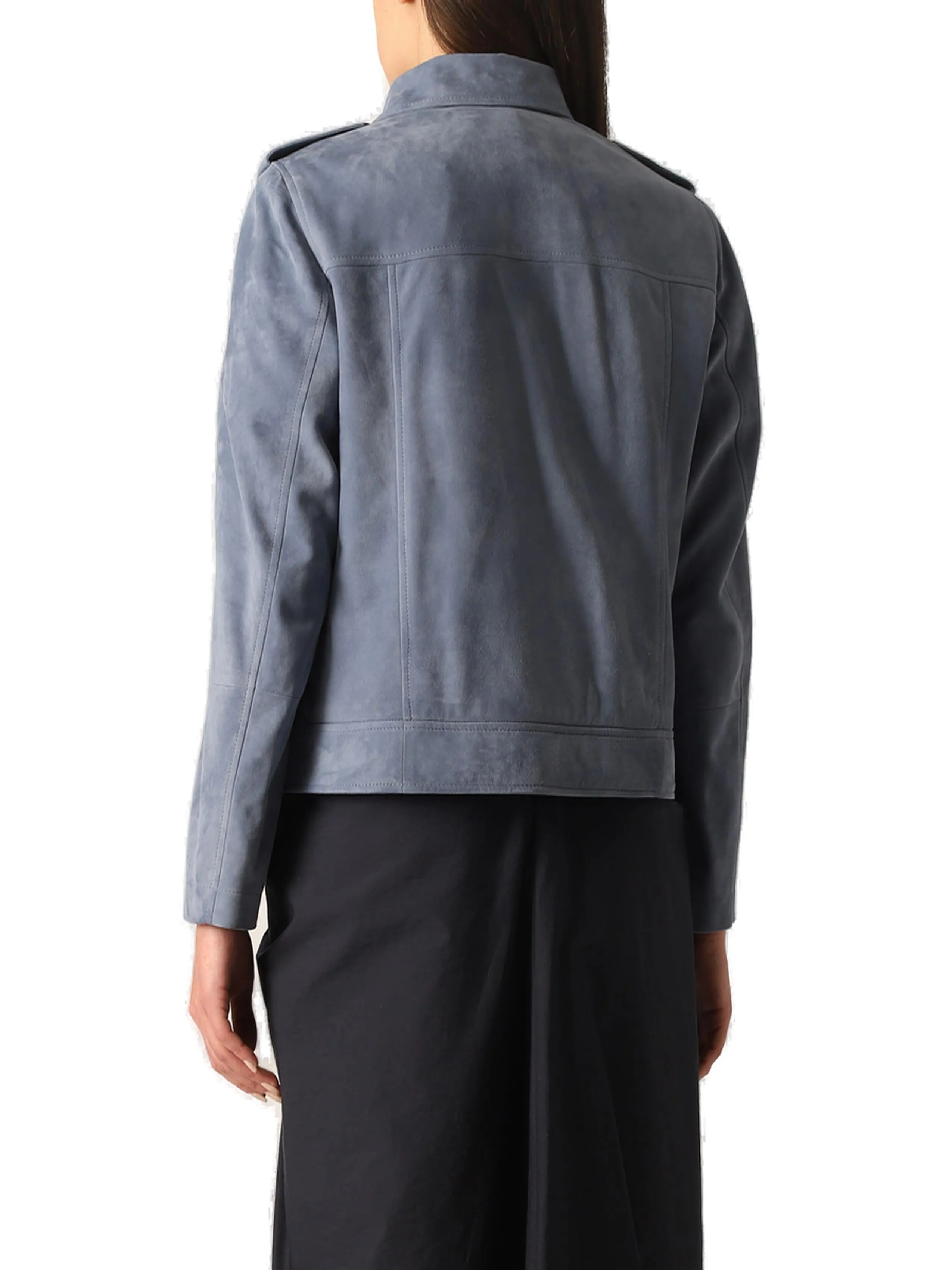 Brunello Cucinelli Biker Zipped Jacket