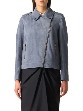 Brunello Cucinelli Biker Zipped Jacket