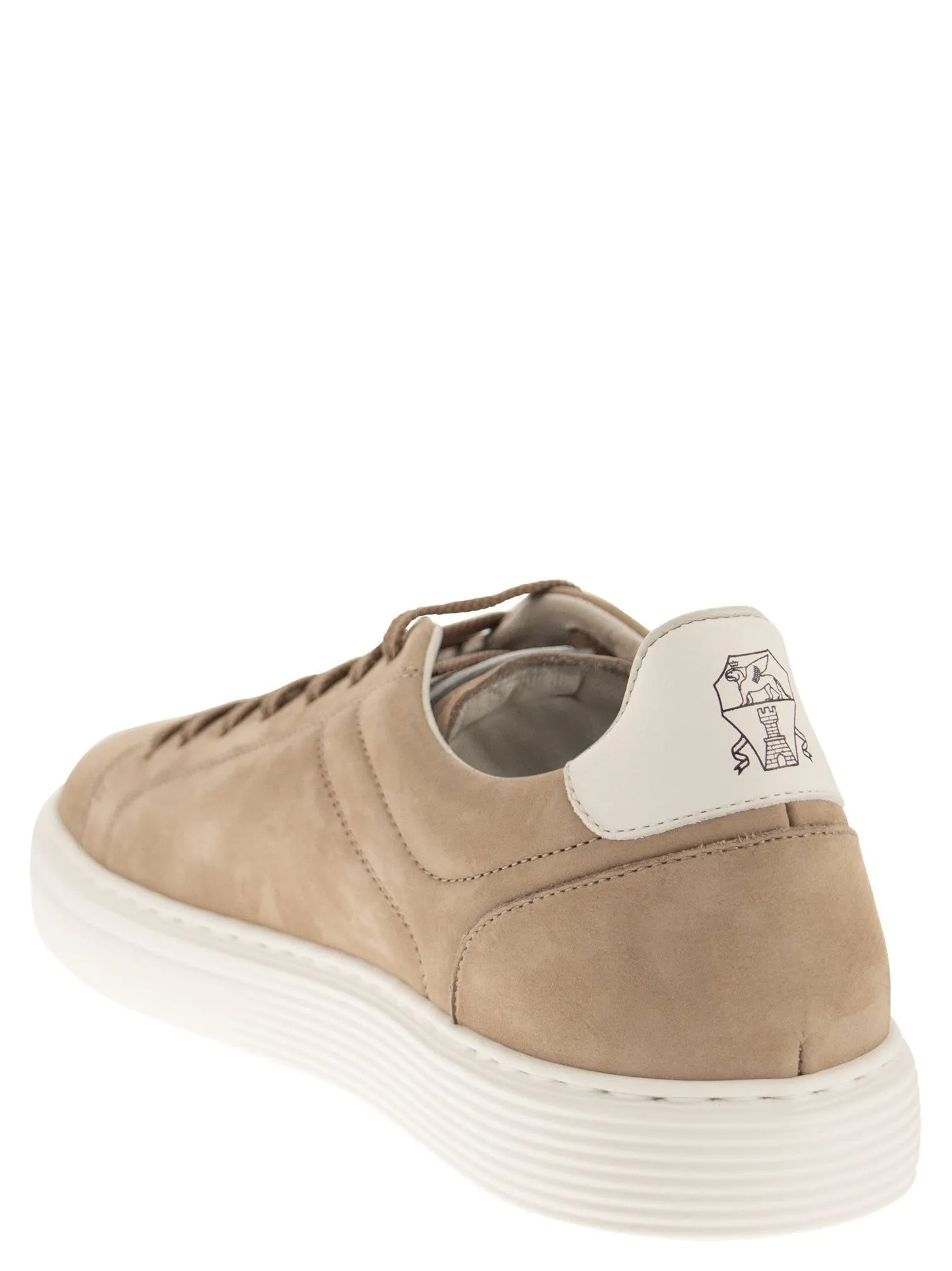 Brunello Cucinelli    Brunello Cucinelli Nabuk Calfskin Trainers