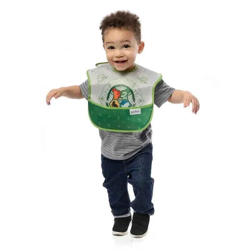 Bumkins 19 - Harry Potter Superbib 3 Pack, Slytherin