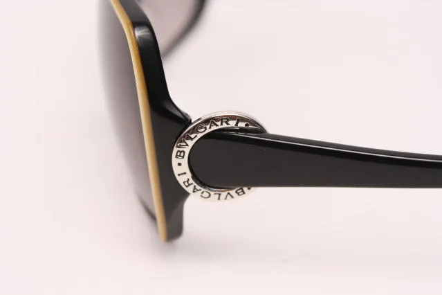 BVLGARI Black & Gold Sunglasses