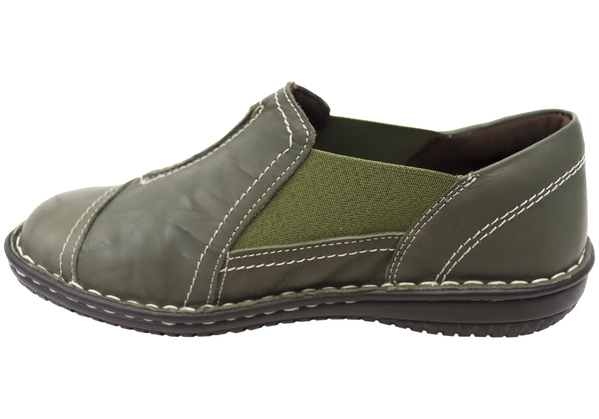 Cabello Comfort Womens 761-27 Leather Shoes Made In Turkey