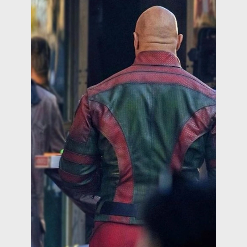 Callum Drift Red One Dwayne Johnson Leather Jacket - Danezon