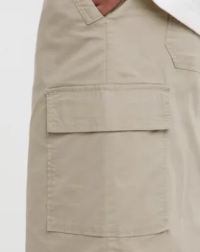 Camel Utility Midaxi Skirt