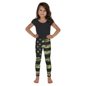 Camo Patriotic Kid's Leggings