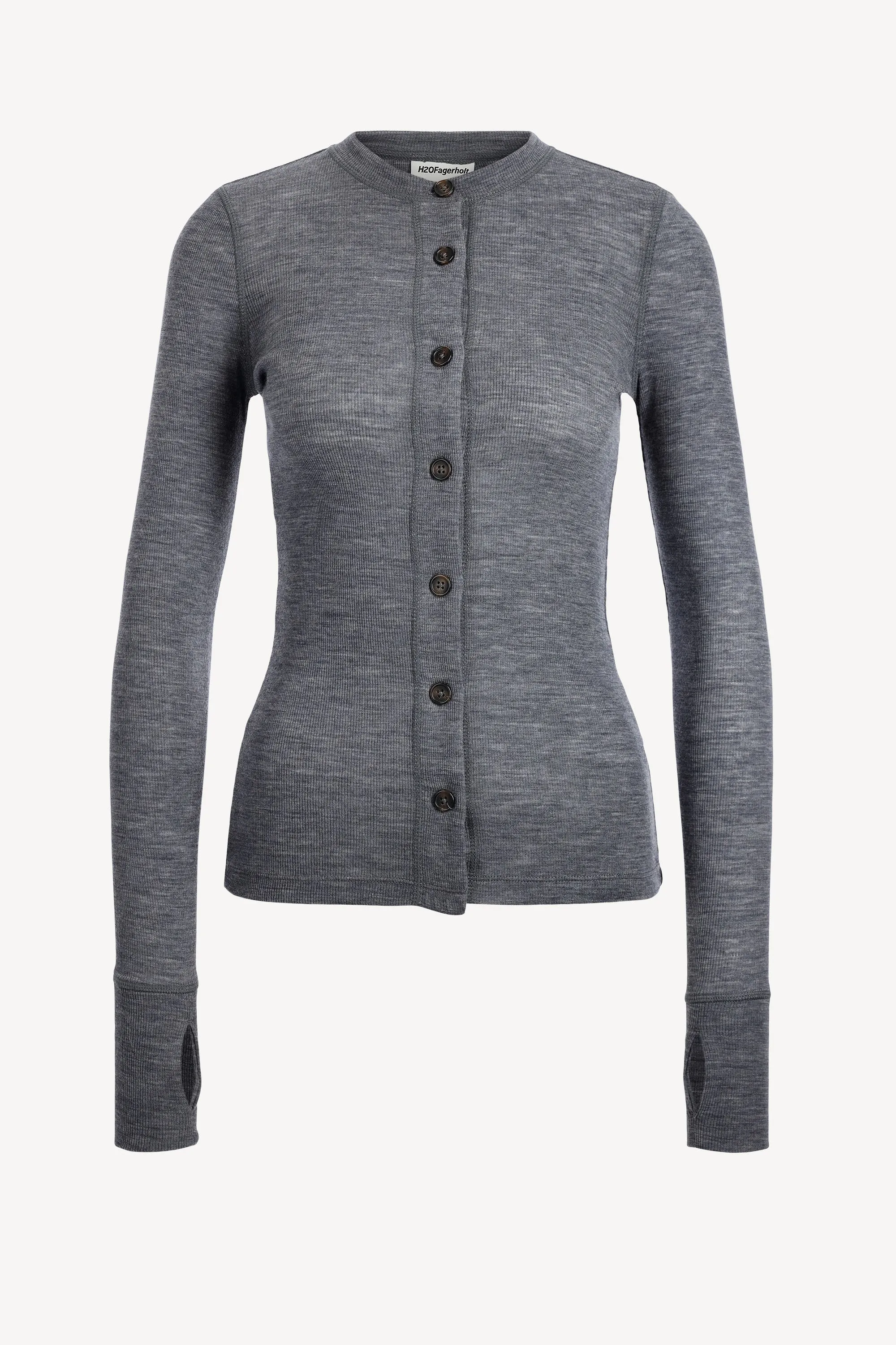 Cardigan Good Blouse in Grau