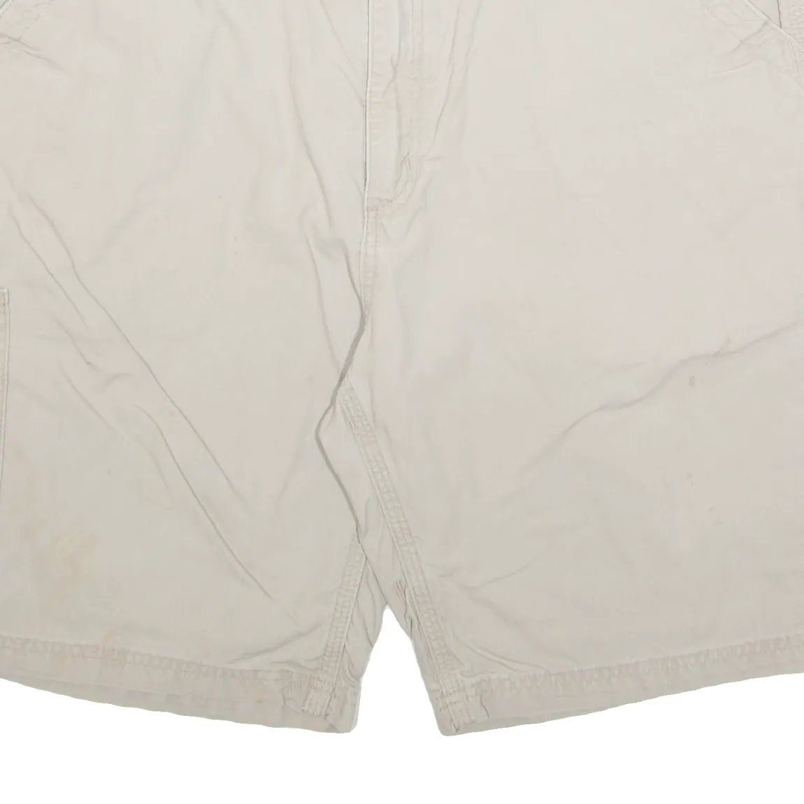 CARHARTT Cargo Carpenter Mens Workwear Shorts Beige XL W38