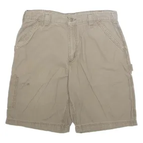 CARHARTT Cargo Carpenter Mens Workwear Shorts Green M W36