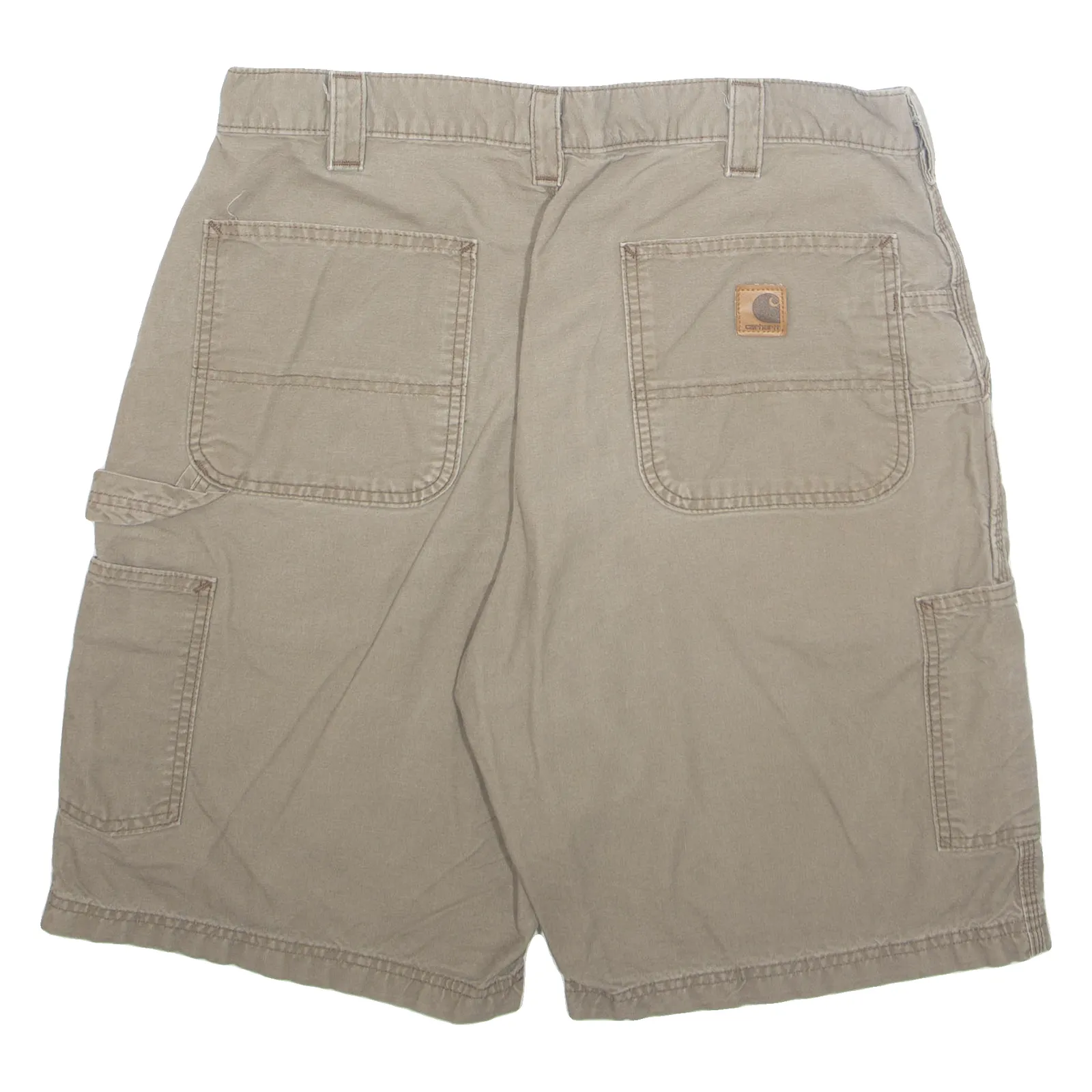 CARHARTT Cargo Carpenter Mens Workwear Shorts Green M W36