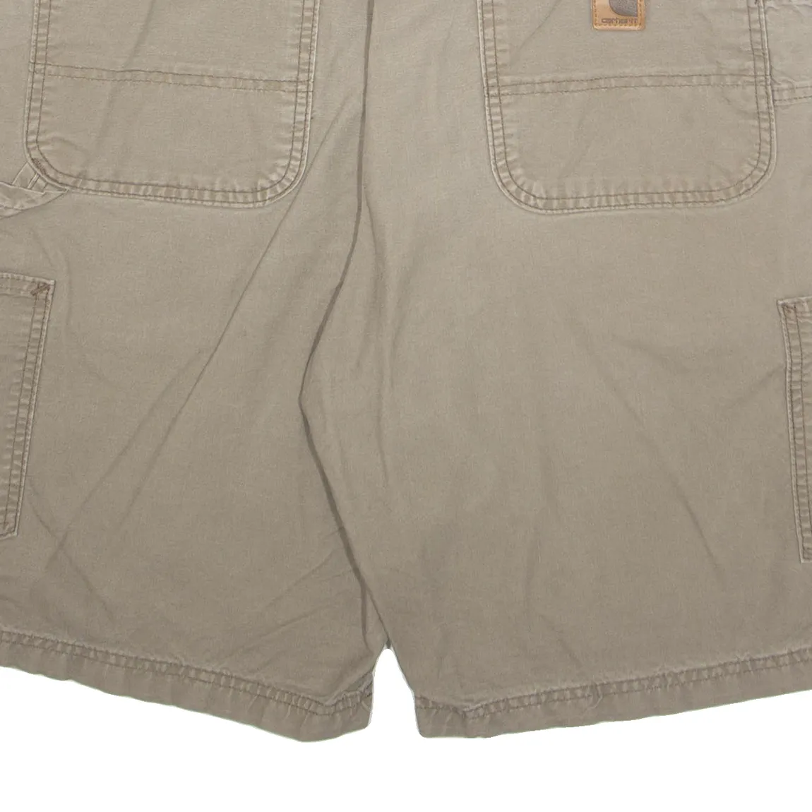 CARHARTT Cargo Carpenter Mens Workwear Shorts Green M W36