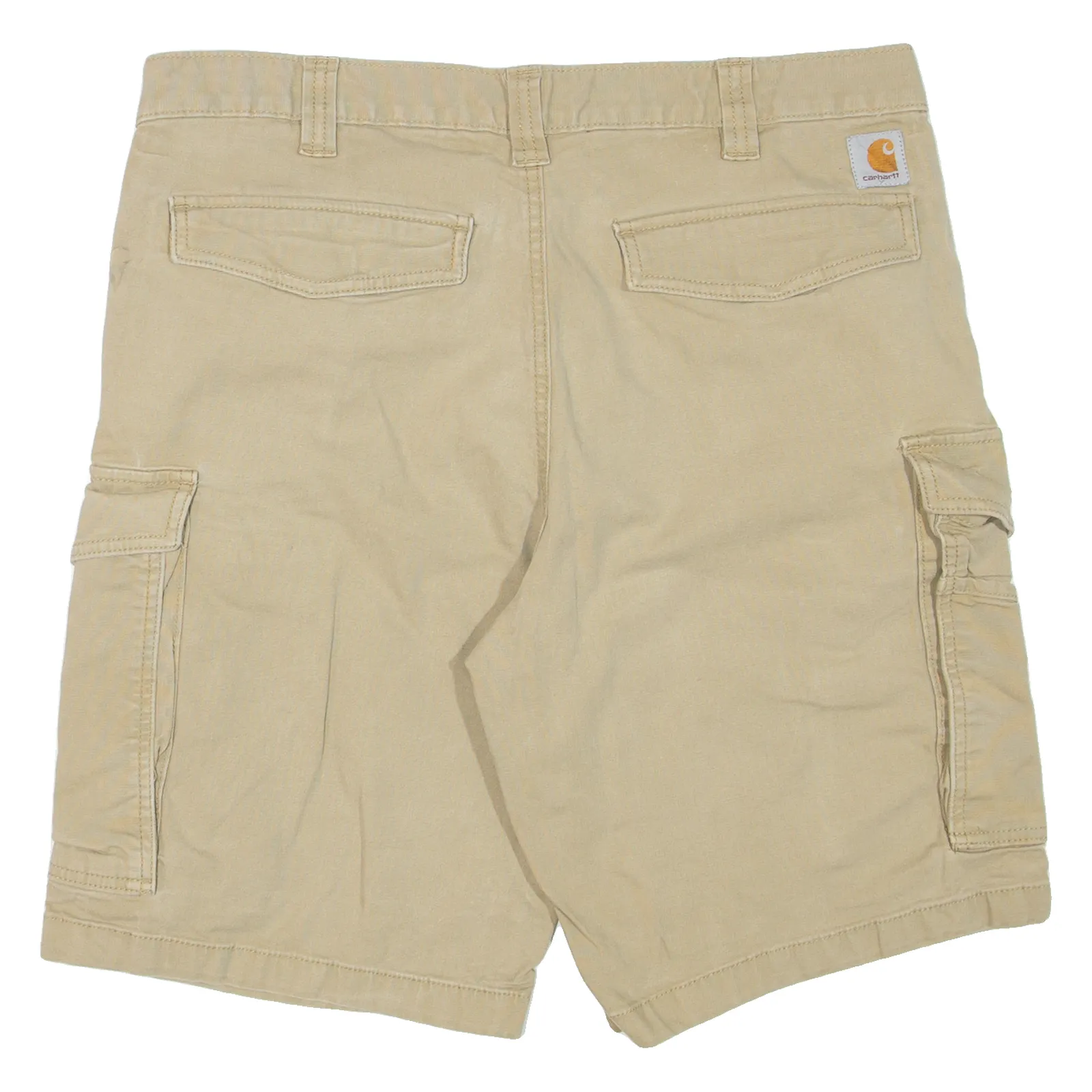 CARHARTT Cargo Mens Workwear Shorts Beige Relaxed L W36