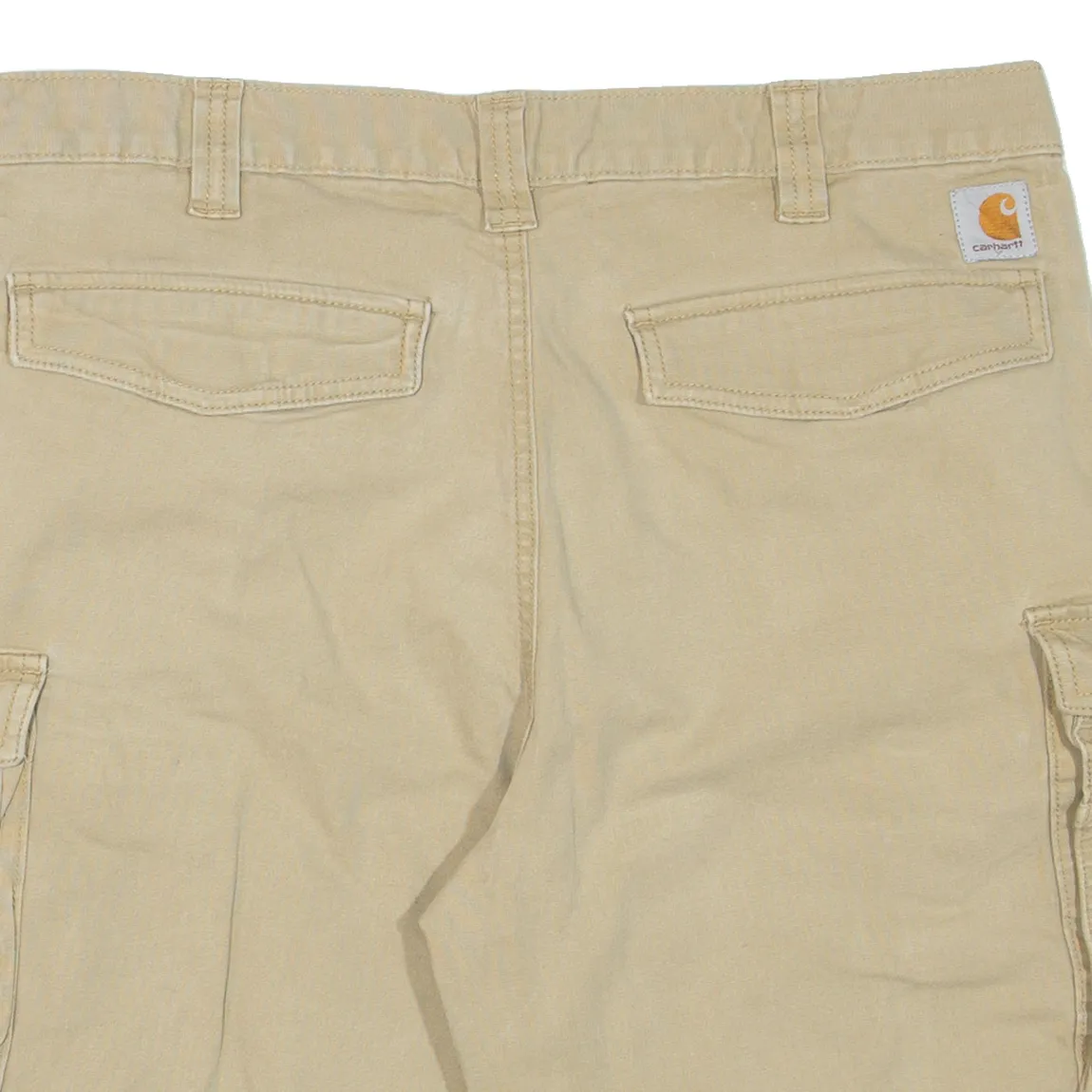 CARHARTT Cargo Mens Workwear Shorts Beige Relaxed L W36