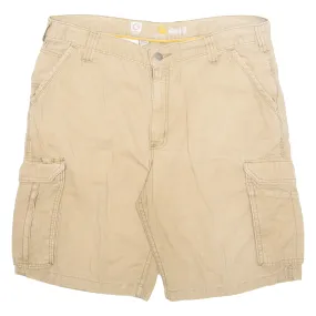 CARHARTT Cargo Mens Workwear Shorts Beige Relaxed XL W38