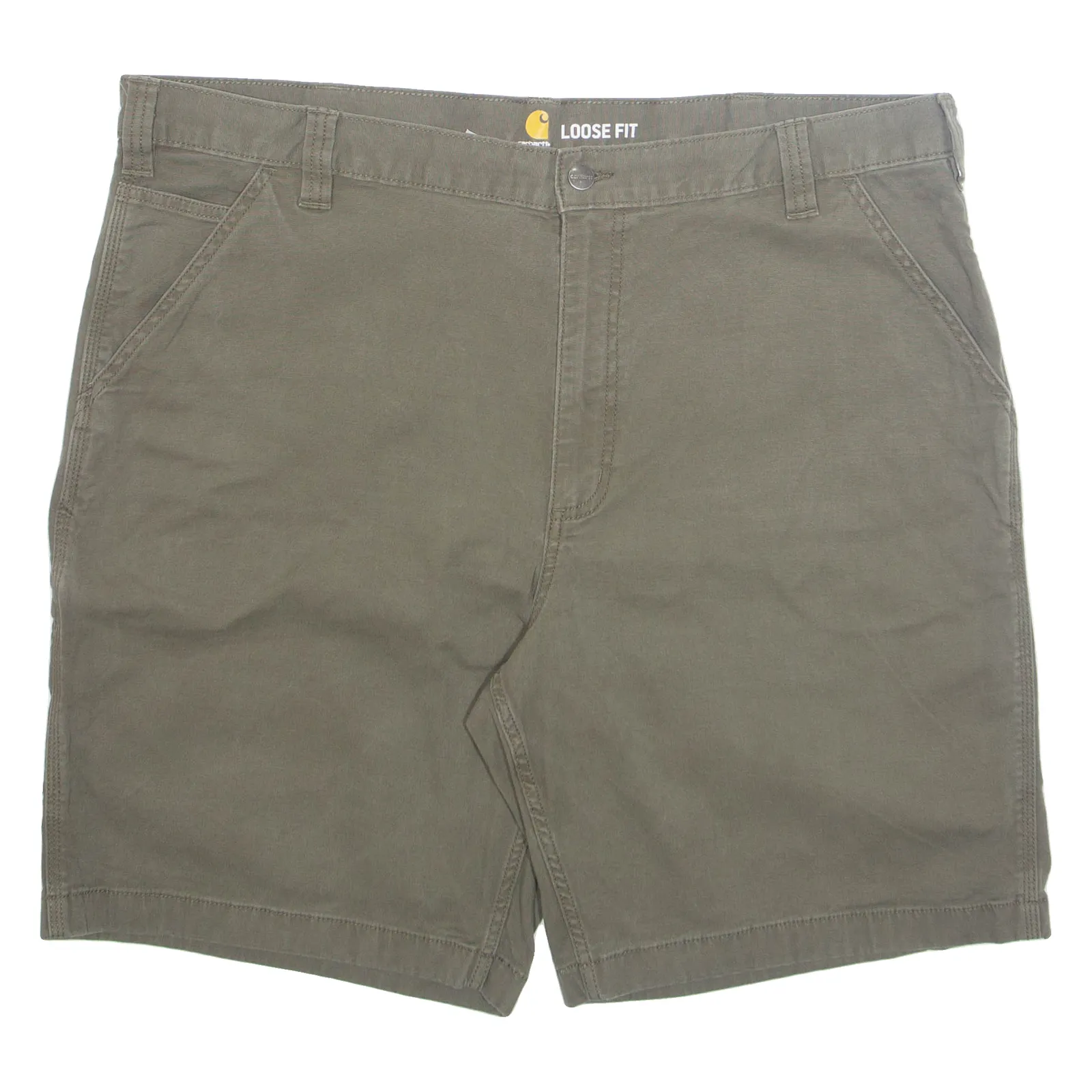 CARHARTT Cargo Mens Workwear Shorts Green Loose XL W42