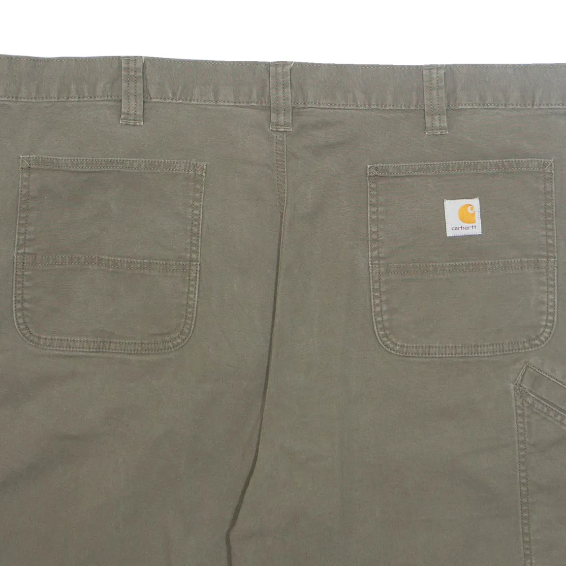 CARHARTT Cargo Mens Workwear Shorts Green Loose XL W42