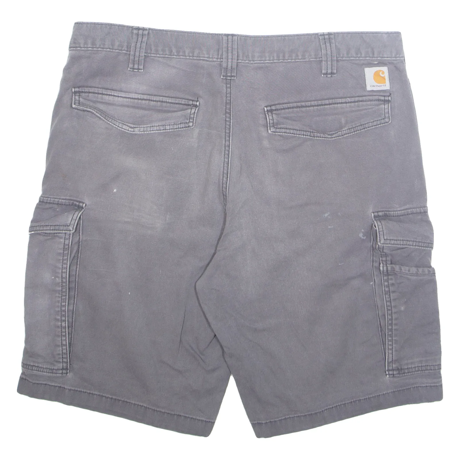 CARHARTT Cargo Mens Workwear Shorts Grey L W36