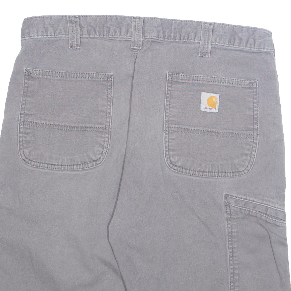 CARHARTT Cargo Mens Workwear Shorts Grey M W34