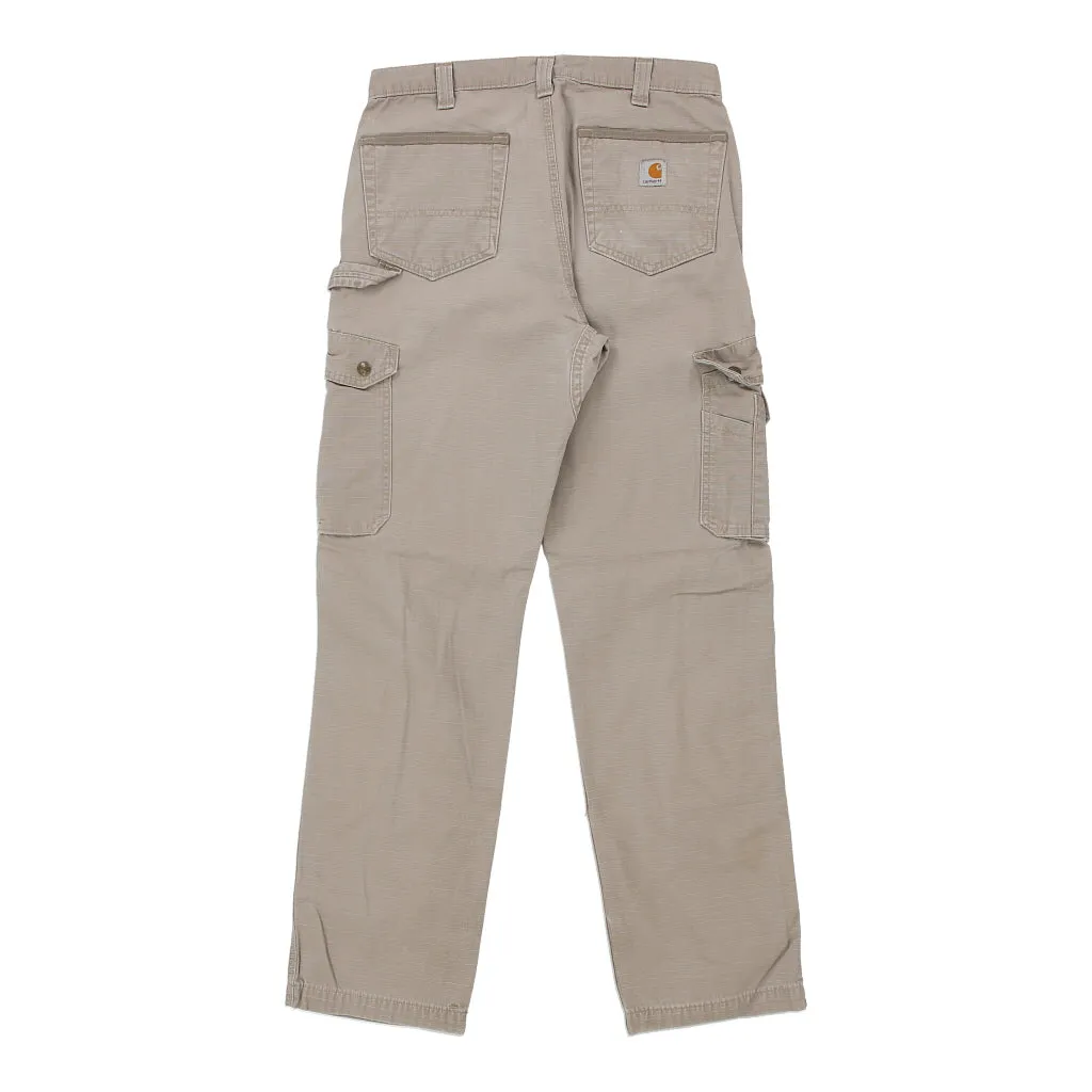 Carhartt Carpenter Trousers - 32W 34L Grey Cotton