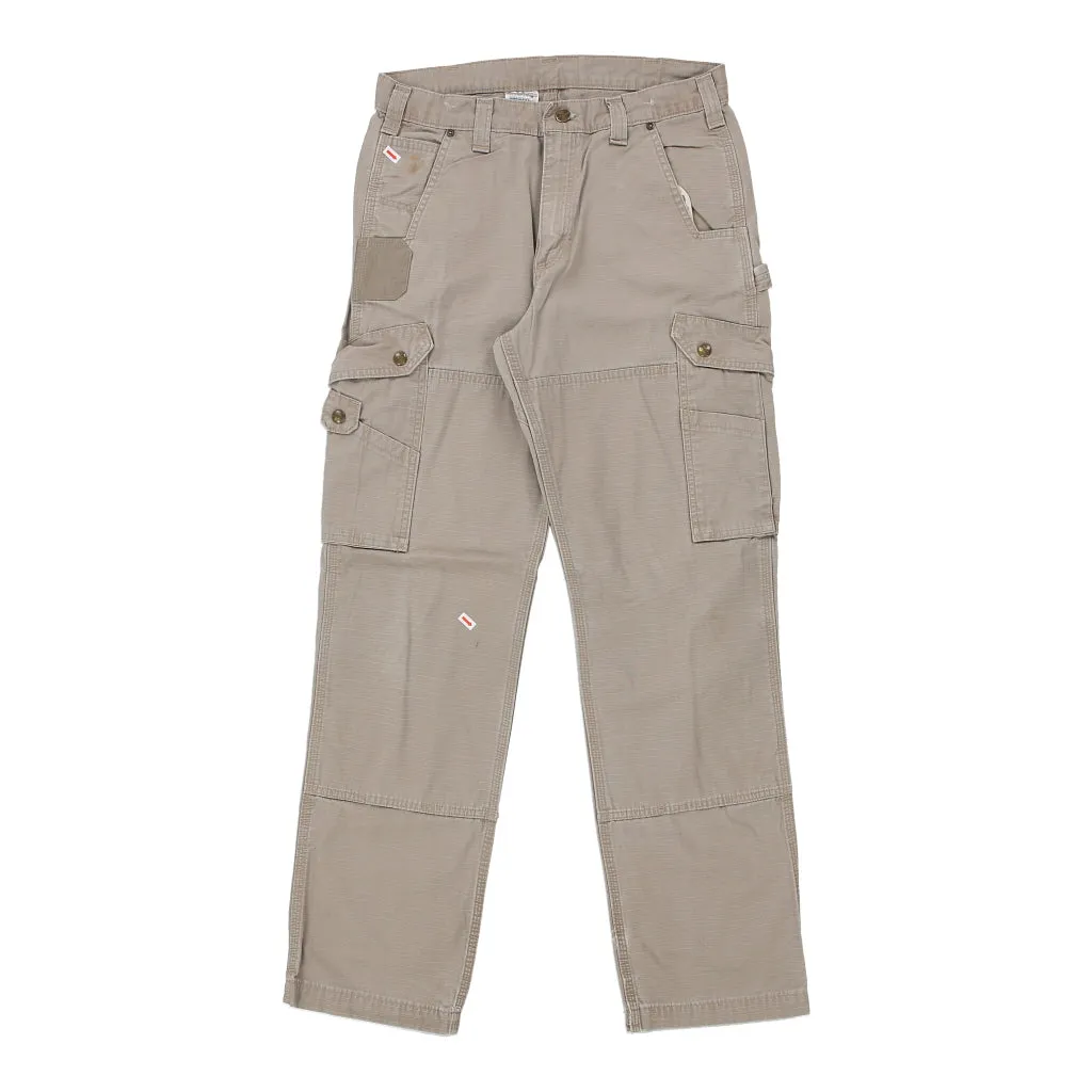 Carhartt Carpenter Trousers - 32W 34L Grey Cotton