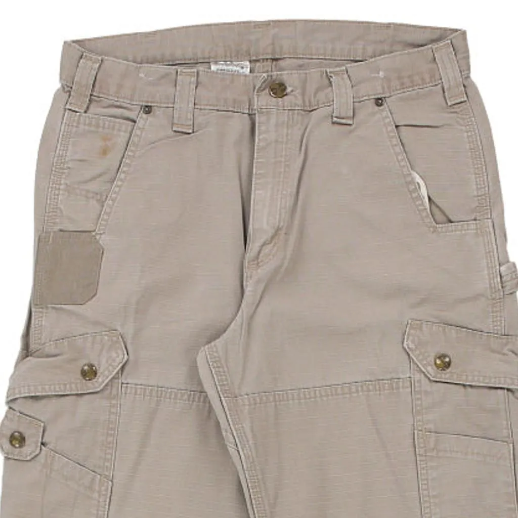 Carhartt Carpenter Trousers - 32W 34L Grey Cotton