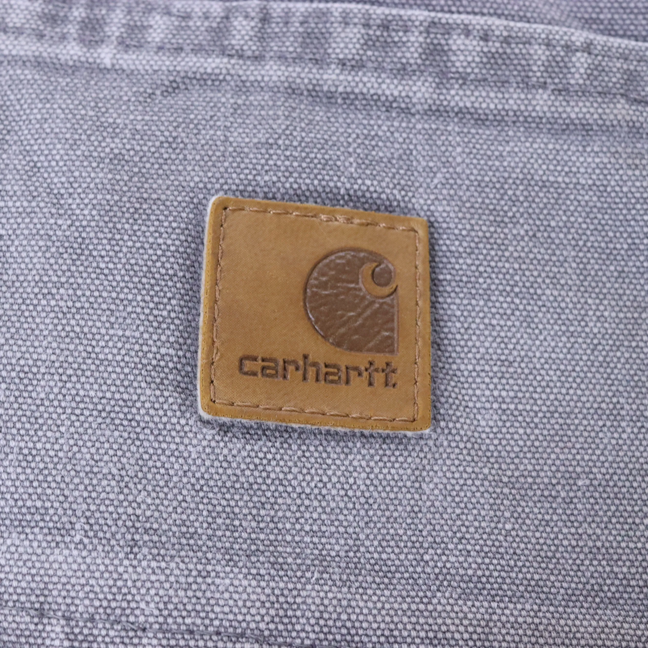 Carhartt Light Grey Carpenter Double Knee Work Trousers