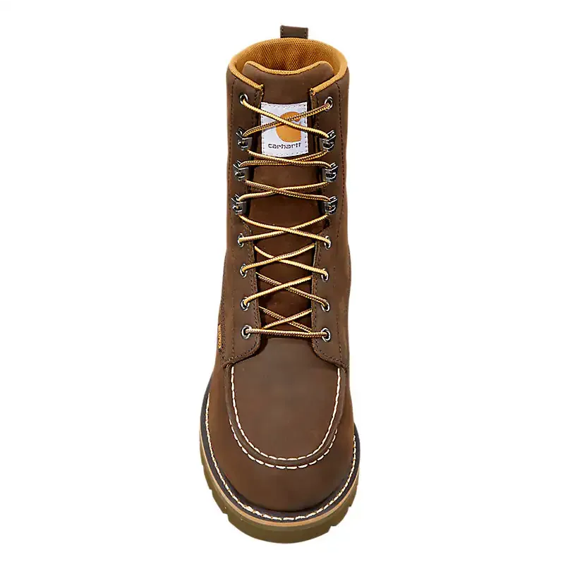 Carhartt - Men's 8 Moc Toe Wedge Brown Work Boot - FW8093