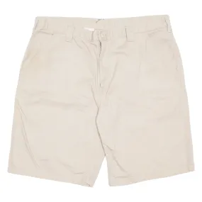 CARHARTT Mens Workwear Shorts Beige Relaxed 2XL W40