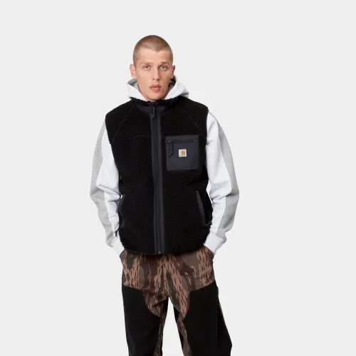 Carhartt WIP Prentis Vest Liner Fleece Black / Black